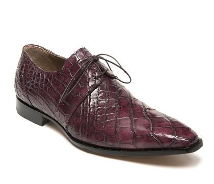 Mauri - "53125 Cardinale" All Over Alligator Dress Shoe - Dudes Boutique