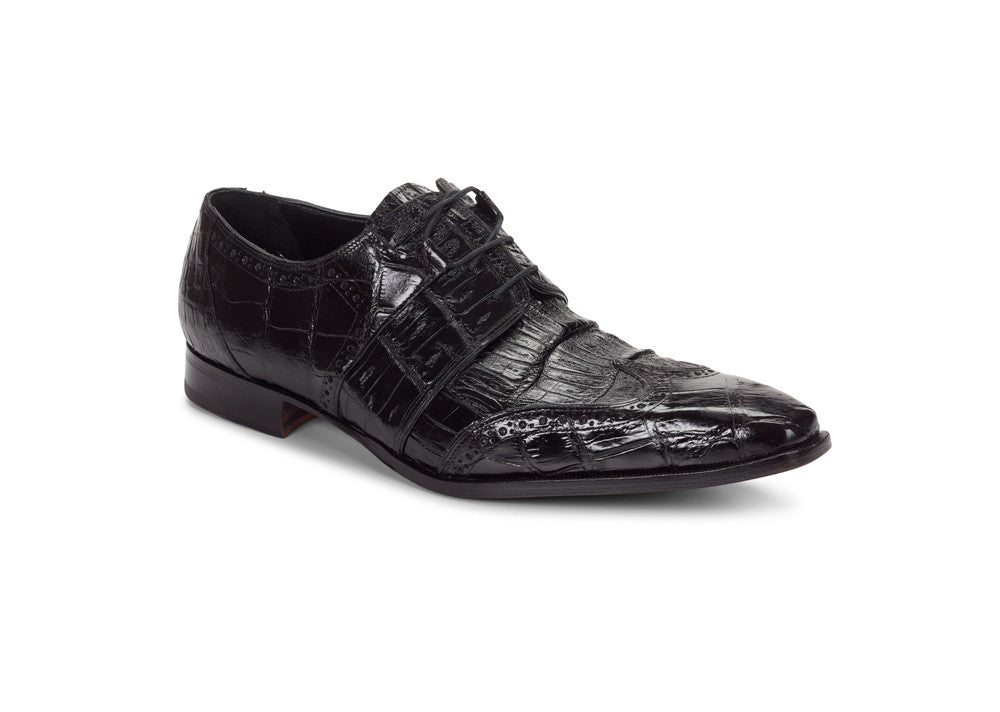 Mauri - 53130 "Meravigli" Alligator/Baby Croc Dress Shoe - Dudes Boutique