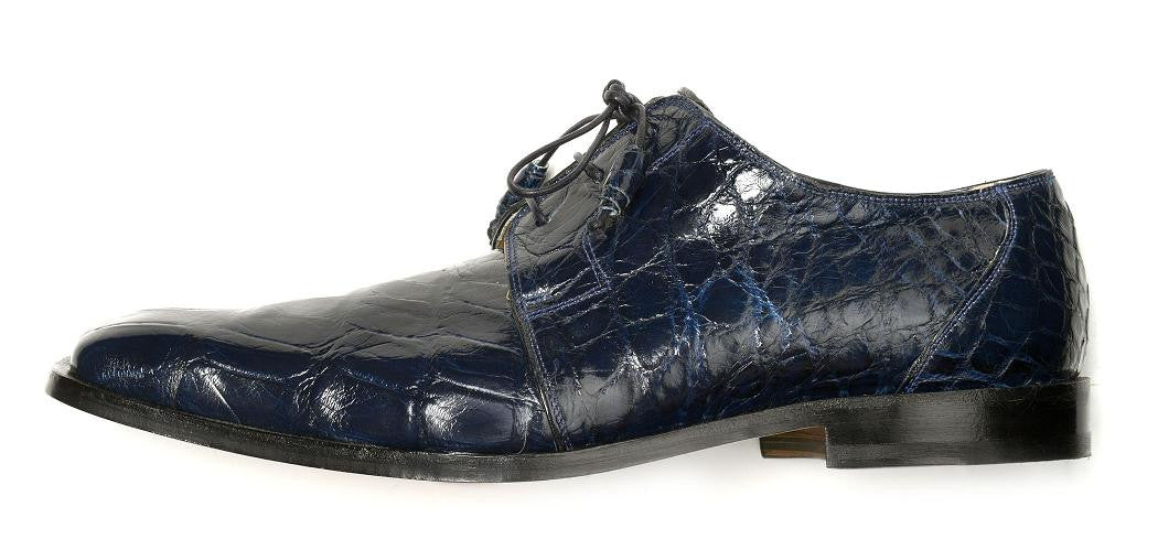 Mauri - "53141/1 Bartolomeo" All Over Alligator Lace Up - Dudes Boutique