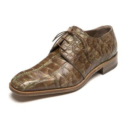 Mauri - "53141/1 Bartolomeo" All Over Alligator Lace Up - Dudes Boutique