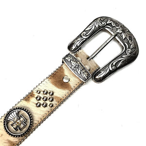 b.b. Simon Desert Pony Studded Crystal Belt - Dudes Boutique