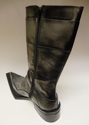 Mauri Alligator & Dover Knee Boots 44240 - Dudes Boutique