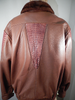 G Gator - Lambskin and Crocodile Jacket with Mink Collar - Dudes Boutique