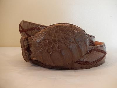Los Altos Crocodile Belt - Dudes Boutique