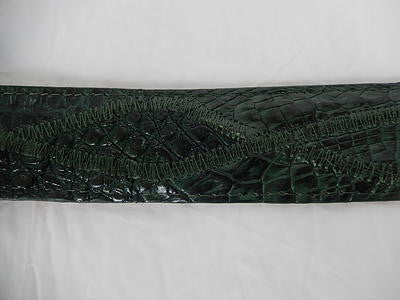 Los Altos Cross Stitch Hornback Crocodile Belt - Dudes Boutique