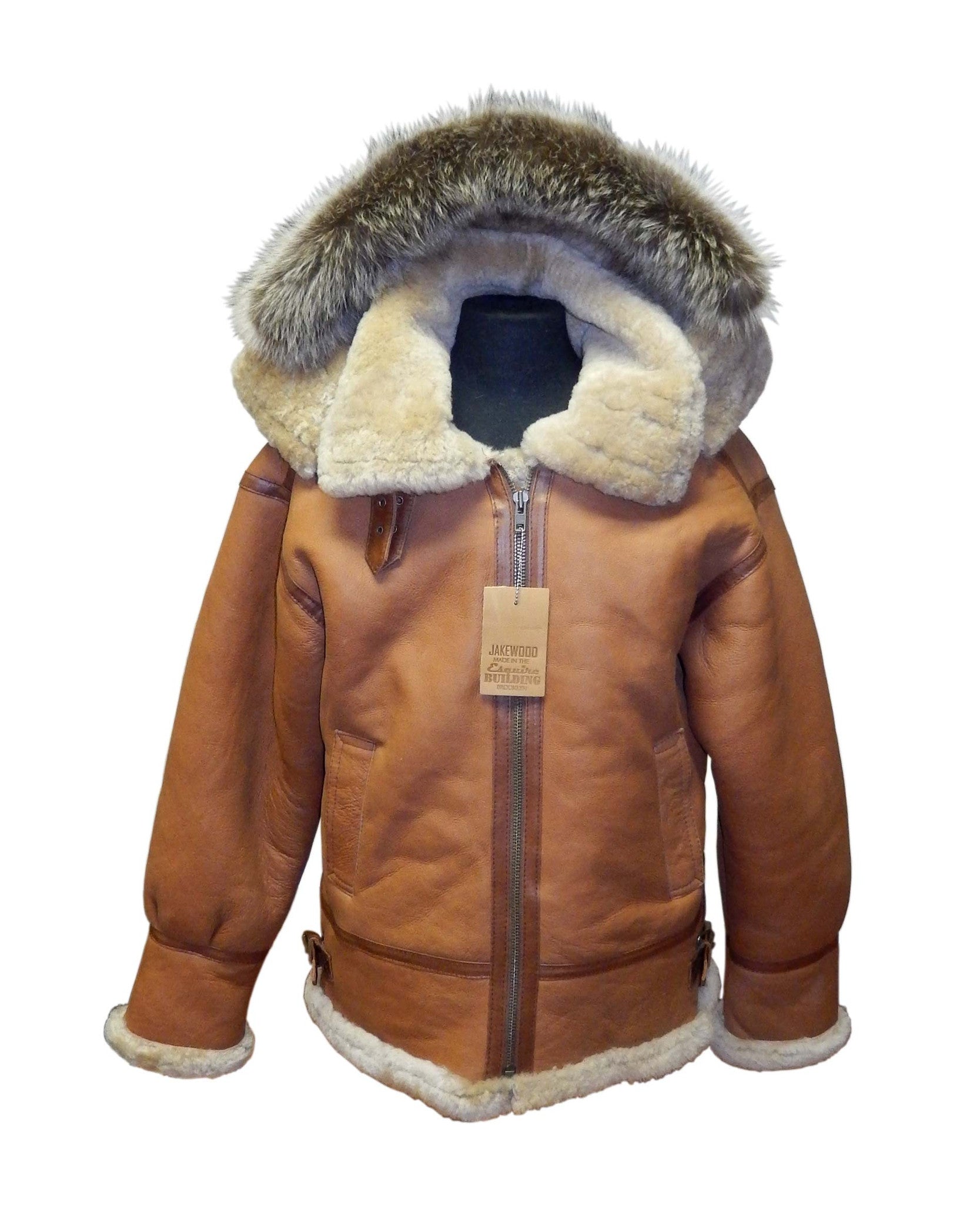 Jakewood - 800 Aviator Shearling Jacket - Dudes Boutique