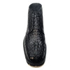 Los Altos Black Hornback Crocodile Ankle Boots - Dudes Boutique