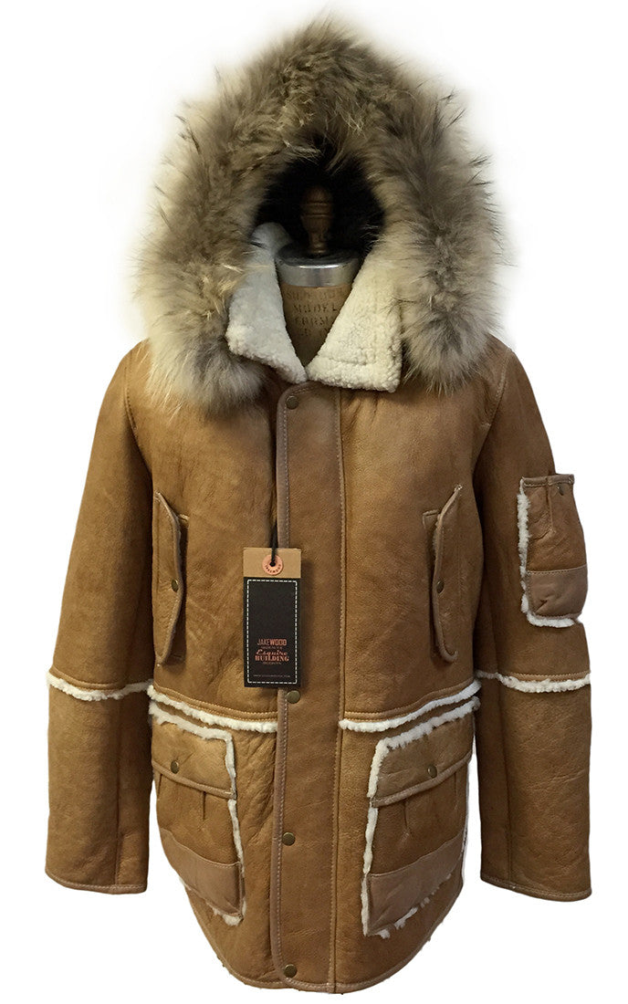 Hudson on sale shearling coat