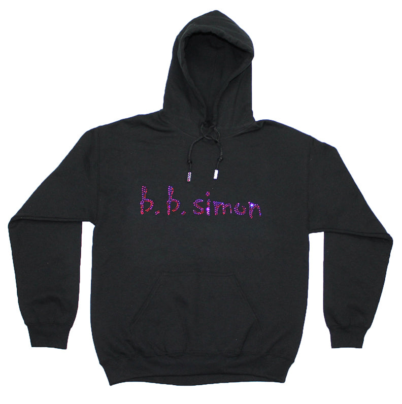 b.b. Simon Volcano Skull Fully Loaded Crystal Hoodie - Dudes Boutique