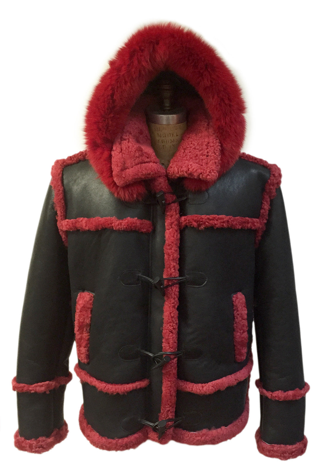 Jakewood - 4700 Sheepskin Marlboro Style Shearling Jacket - Dudes Boutique