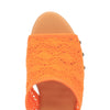 Dingo Orange Cuban Heel Slip On - Dudes Boutique
