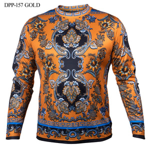 Prestige Orange Blue Majestic L/S Shirt - Dudes Boutique