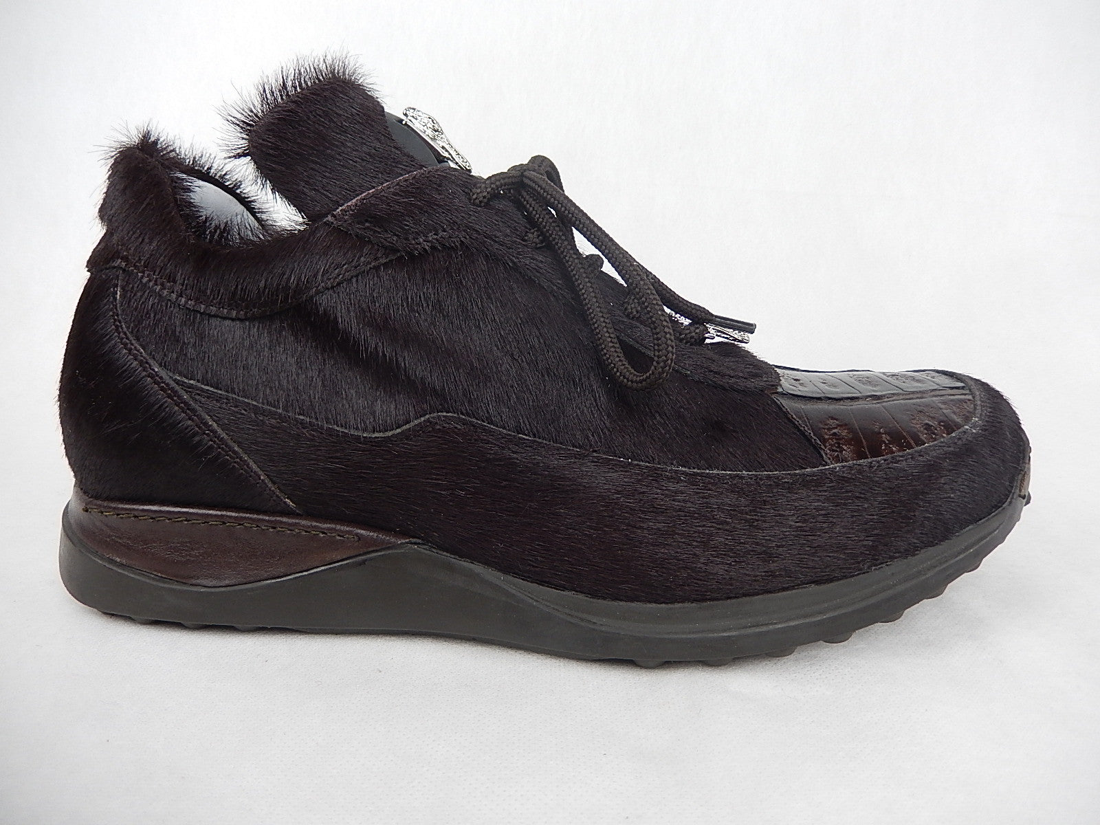 Mauri Pony Hair and Alligator Sneakers 8900/2 - Dudes Boutique