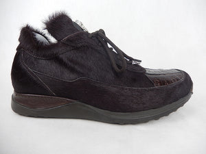 Mauri Pony Hair and Alligator Sneakers 8900/2 - Dudes Boutique