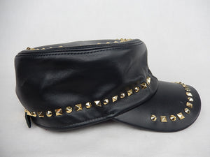 Mauri Gold Studded Hat - Dudes Boutique