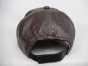 Brown Alligator Cap - Dudes Boutique