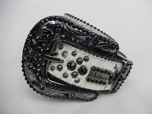 b.b. Simon 'Moon Rock' Crystal Belt - Dudes Boutique