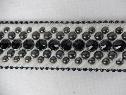 b.b. Simon 'Moon Rock' Crystal Belt - Dudes Boutique