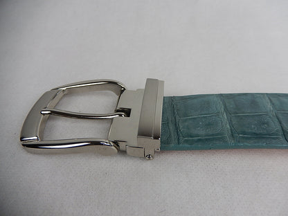 G-Gator Slim Crocodile Hornback Belt - Dudes Boutique