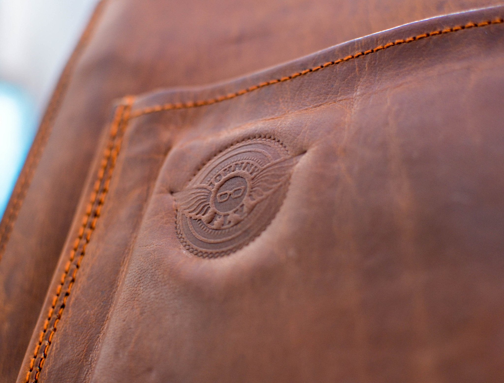 Johnny Fly Co. Leather Business Laptop Messenger - Dudes Boutique