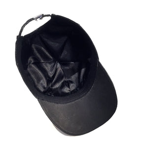 Safari Black Alligator/Ostrich Quill Strap back Hat - Dudes Boutique