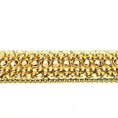 b.b. Simon 'Golden Cobra' Crystal Belt - Dudes Boutique