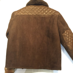 Jakewood "Alaska" Brown Shearling Jacket - Dudes Boutique