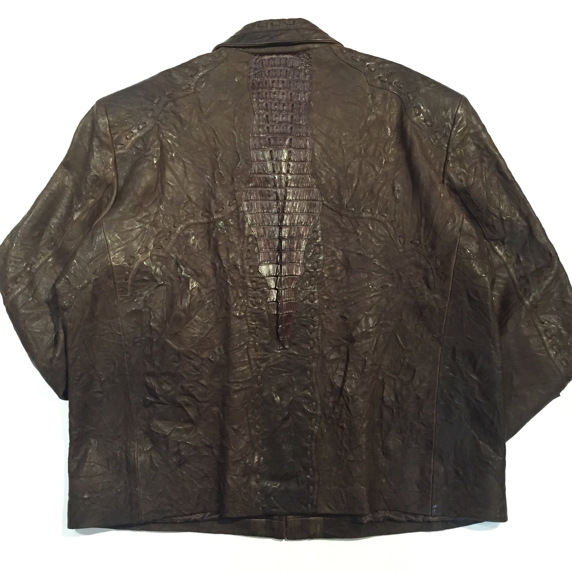 Safari Laced Crocodile/Lambskin Jackets - Dudes Boutique