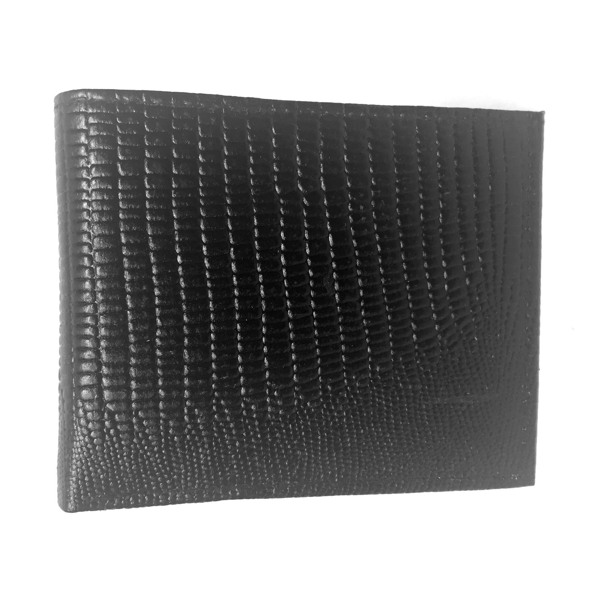Leather Impressions Lizard Print Leather Bi-fold Wallet - Dudes Boutique