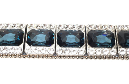 b.b. Simon " Royal Sapphire" Crystal Belt - Dudes Boutique