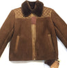 Jakewood "Alaska" Brown Shearling Jacket - Dudes Boutique