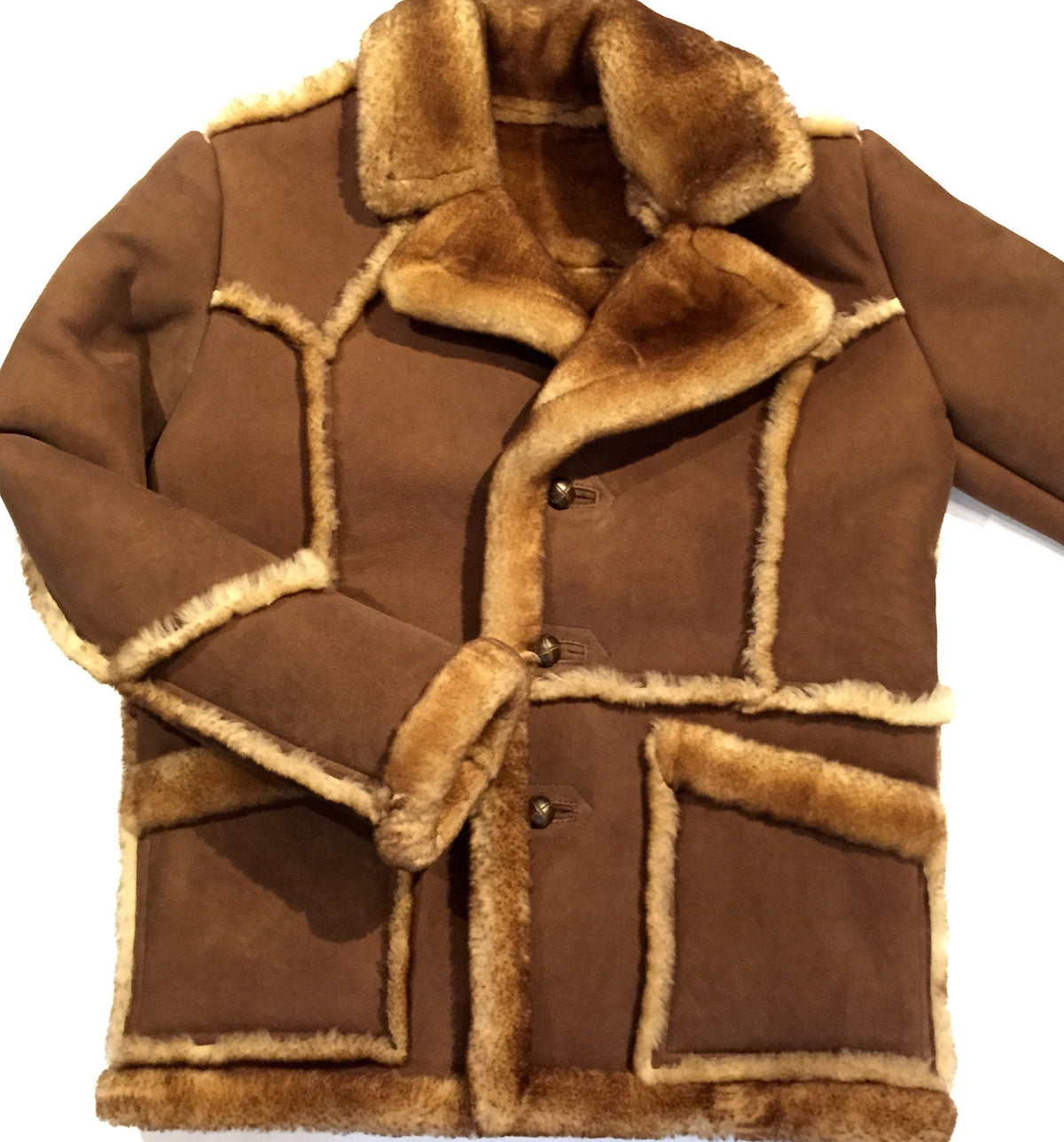 Jakewood "Fluff" Shearling Jacket w/ Buttons - Dudes Boutique