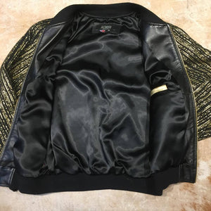 Jakewood Gold Gloss Sleek Bomber Jacket - Dudes Boutique