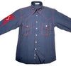 Angelino Hand Stitched Button Up Shirt - Dudes Boutique
