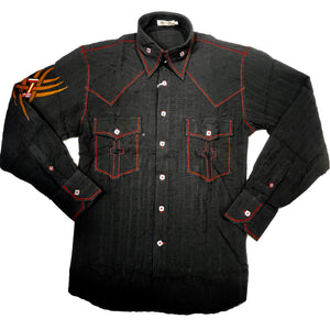 Angelino Hand Stitched Button Up Shirt - Dudes Boutique