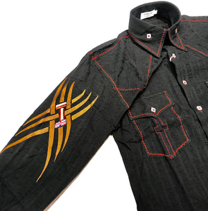 Angelino Hand Stitched Button Up Shirt - Dudes Boutique