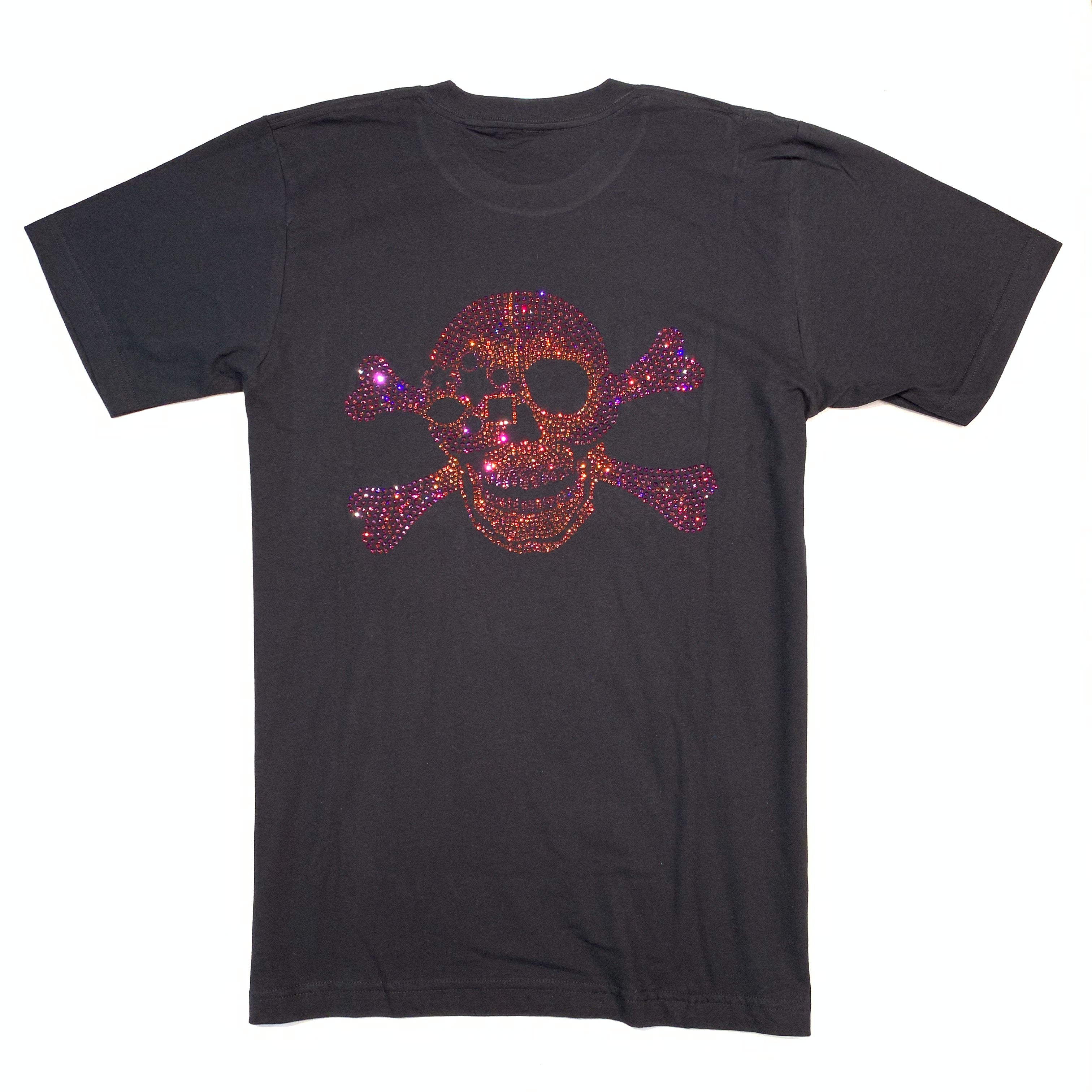 b.b. Simon Pirate Crystal T-shirt - Dudes Boutique