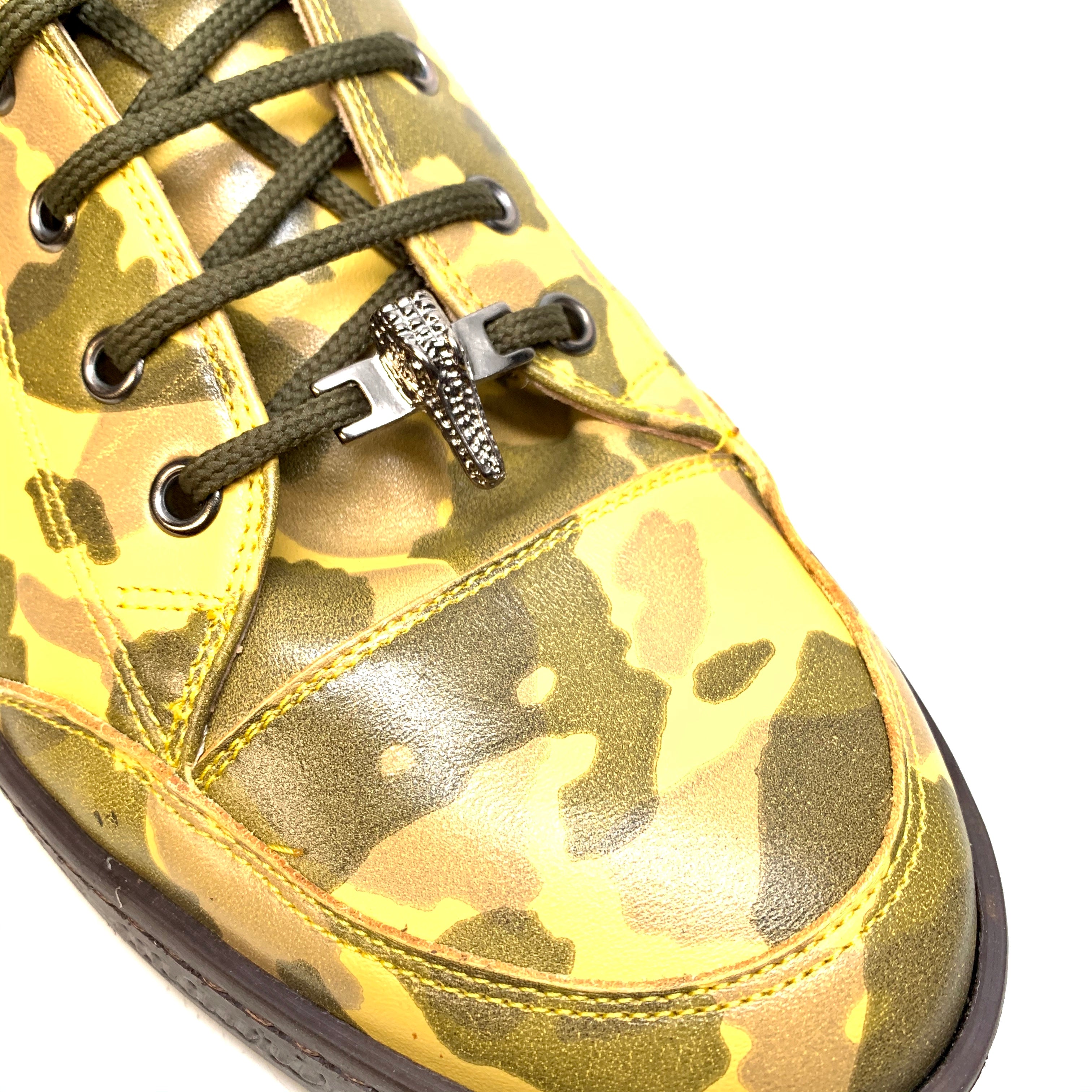 Mauri ‘8888’ Camouflage Leather High-Top Sneakers - Dudes Boutique