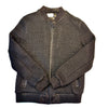 Barya NewYork Jet Black Lambskin Weaved Jacket - Dudes Boutique