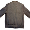 Barya NewYork Jet Black Lambskin Weaved Jacket - Dudes Boutique