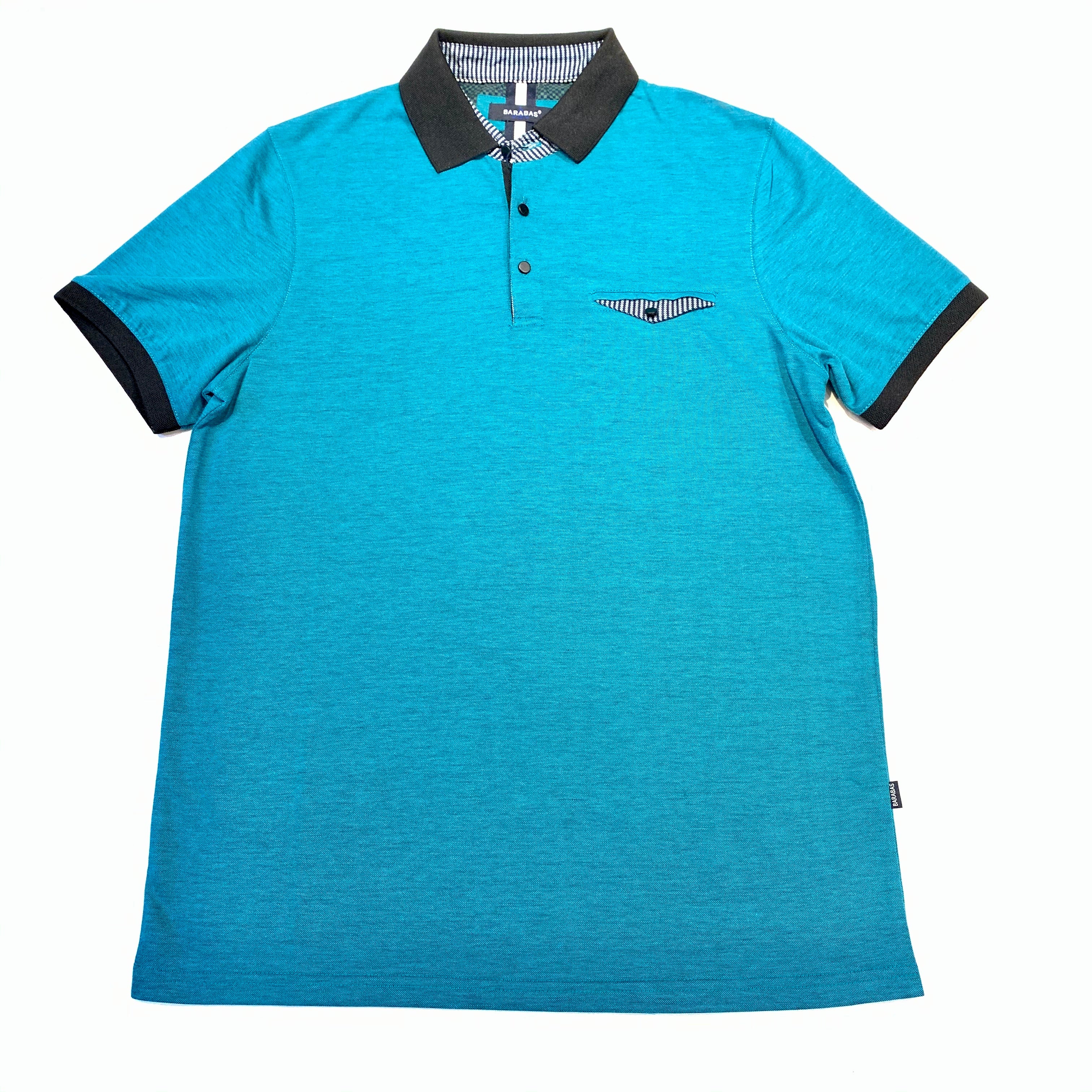 Barabas Turquoise Polo Shirt - Dudes Boutique