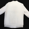 Barya NewYork White Lambskin Weaved Jacket - Dudes Boutique