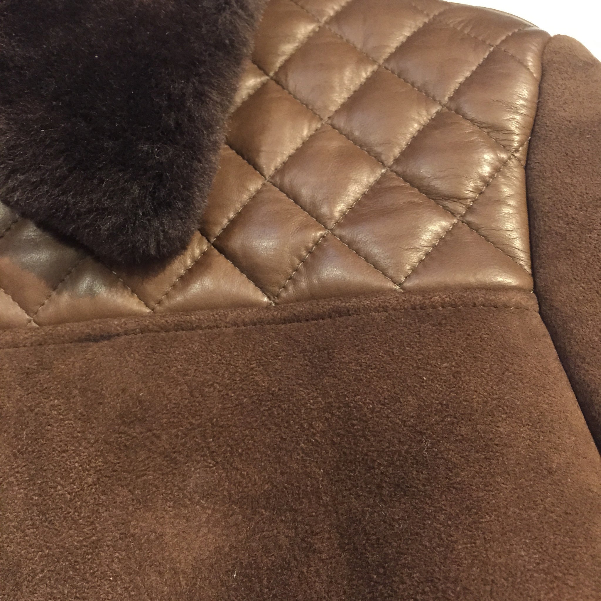 Jakewood "Alaska" Brown Shearling Jacket - Dudes Boutique