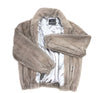 Kashani Men's Grey Full Mink Fur Coat - Dudes Boutique