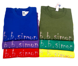 b.b. Simon Crystal Crewneck T-shirt - Dudes Boutique