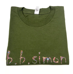 b.b. Simon Crystal Crewneck T-shirt - Dudes Boutique