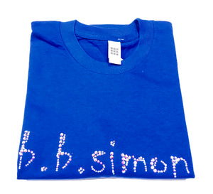 b.b. Simon Crystal Crewneck T-shirt - Dudes Boutique