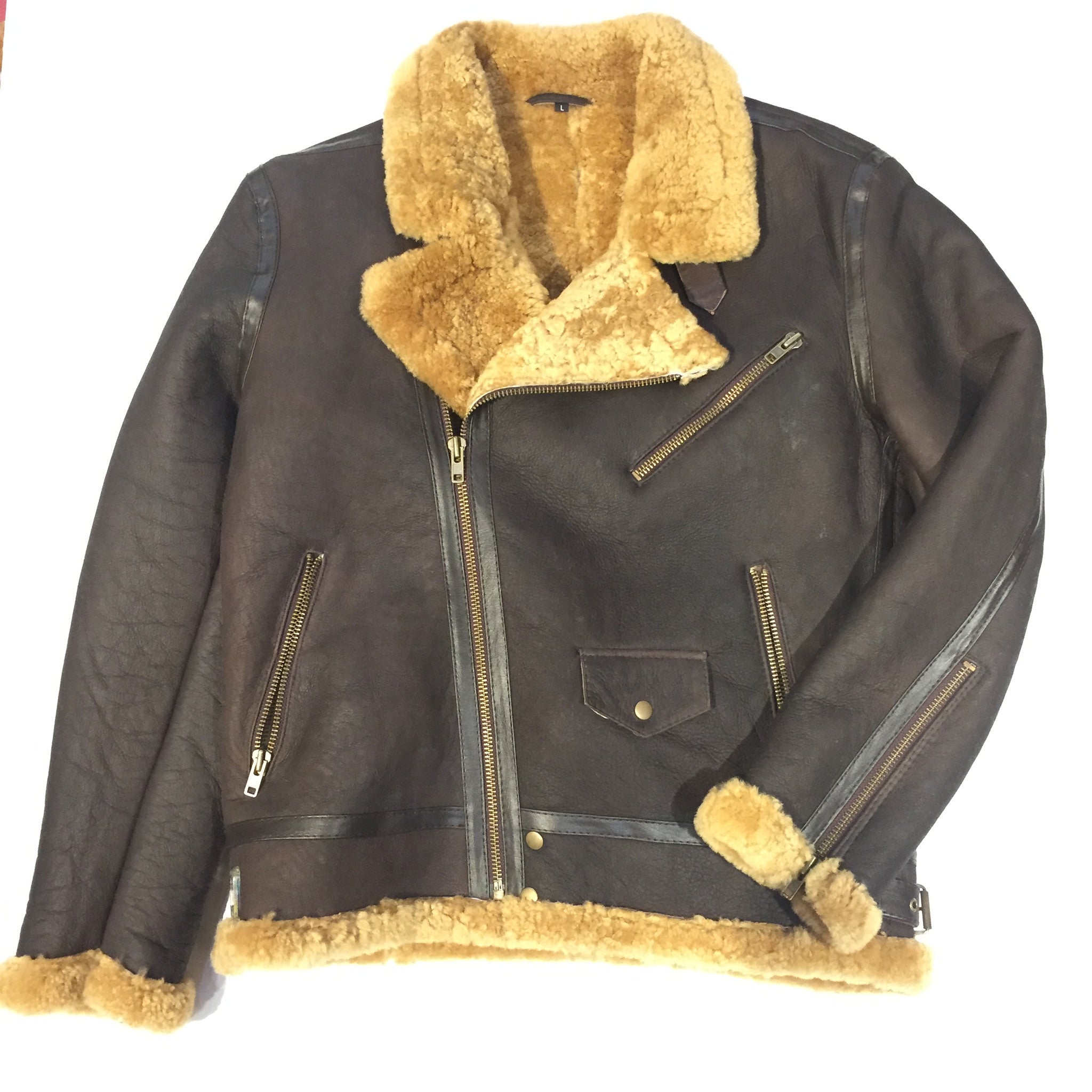 Jakewood - Biker Style Shearling - Dudes Boutique