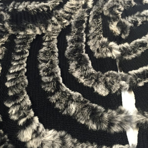 Winter Fur Wool and Rabbit Cardigan - Dudes Boutique