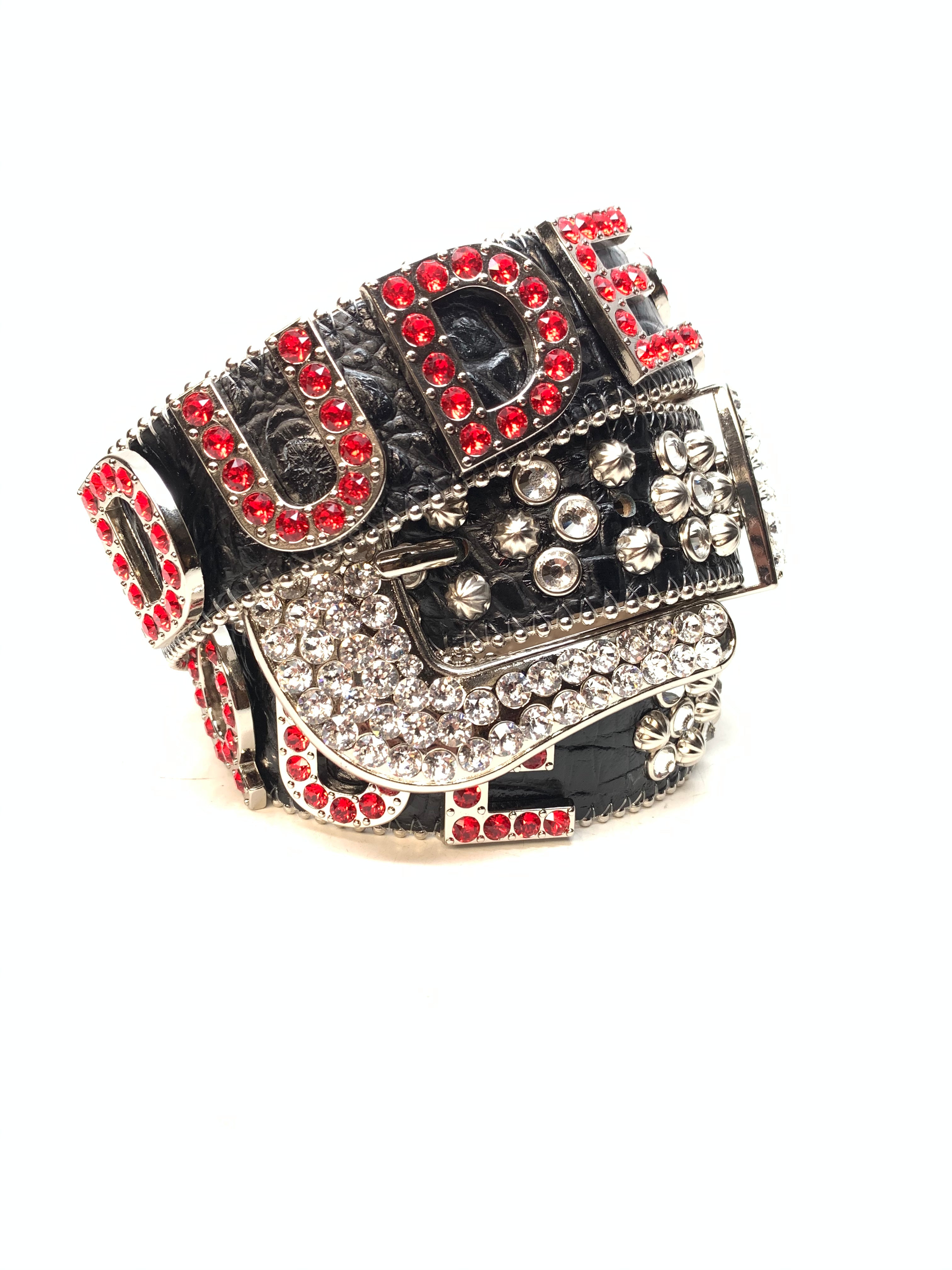 b.b. Simon x Dudes Boutique Tribute Crystal Belt - Dudes Boutique